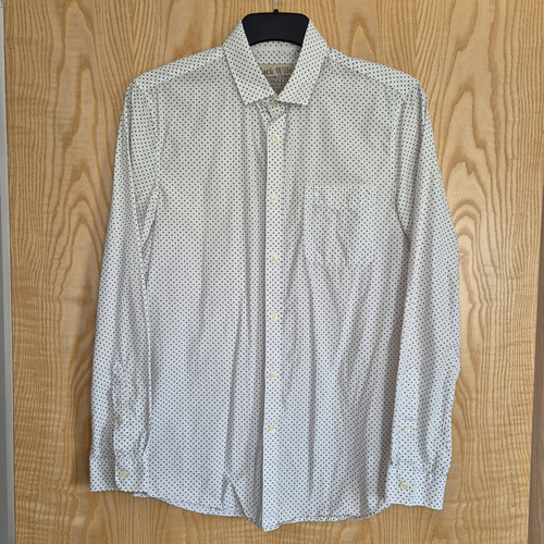 Jack wills white spotty shirt - wills,