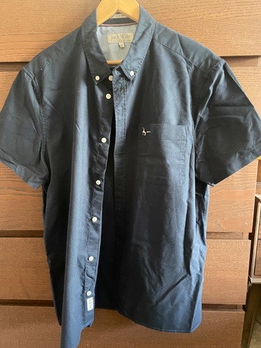 Jack wills navy mens shirt - wills,