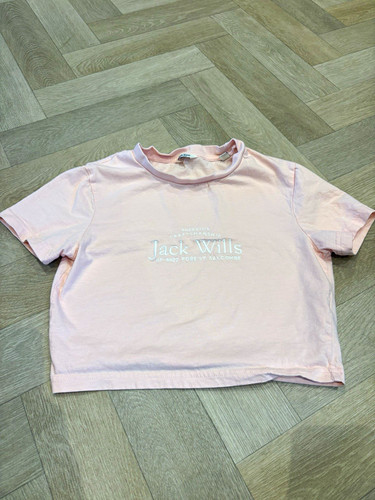 Jack wills pink logo shirt - jack, t-shirt