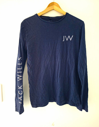 Jack wills navy - long, sleeve