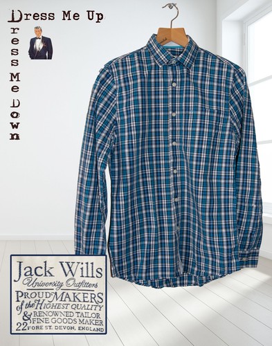 Jack wills shirt blue grey - blue,