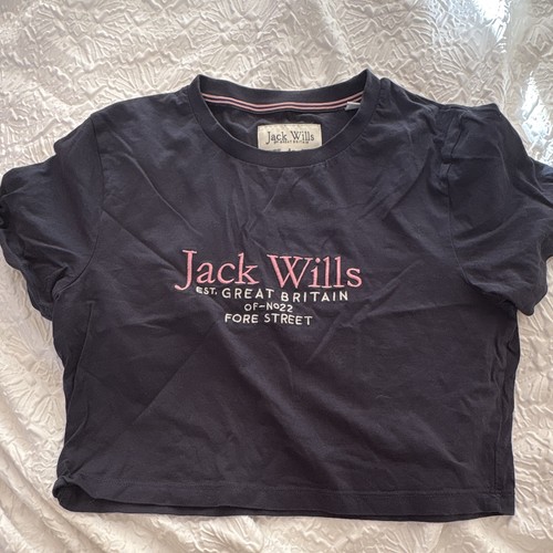 Jack wills women navy logo - wills,